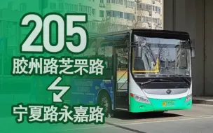 Tải video: 【青岛公交】205路全程POV，胶州路芝罘路①→宁夏路永嘉路『POV285』