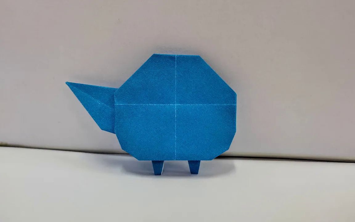 【origami instructions】蚊香蝌蚪折纸教教程pokemon nyoromo