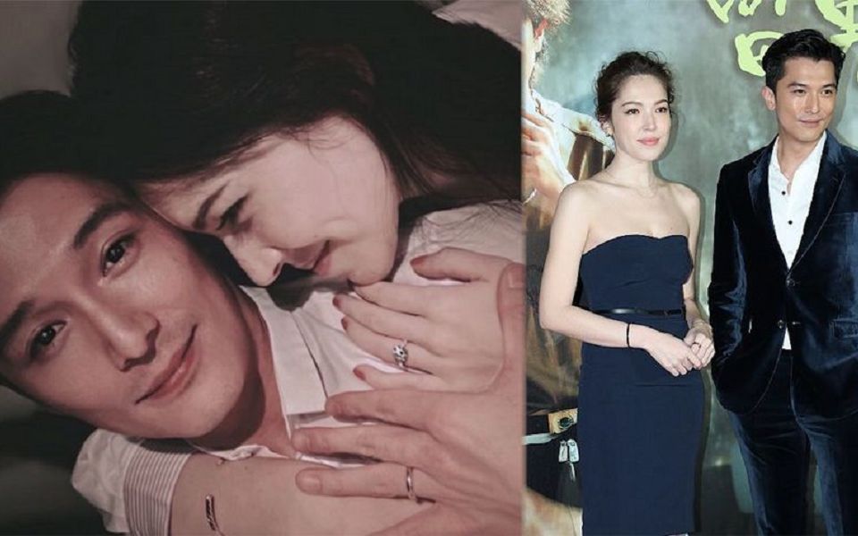 许玮甯邱泽官宣结婚,晒甜蜜相拥合照秀婚戒_哔哩哔哩_bilibili