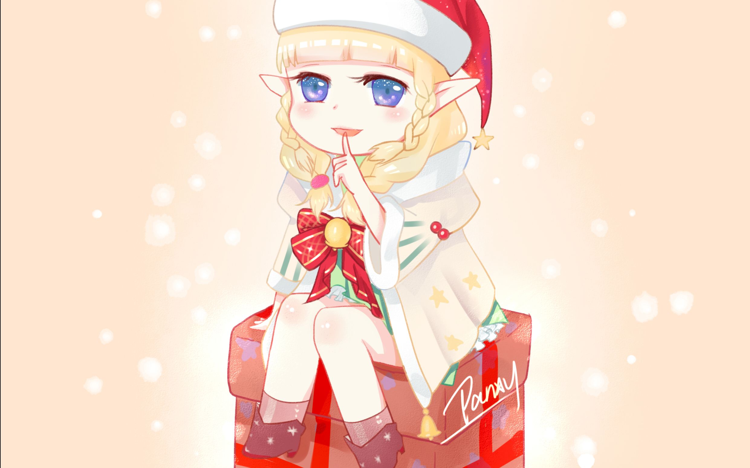 暖暖q版同人上色过程