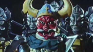 特摄+时代剧] P社1972年战国特摄剧《快杰狮子丸》全怪人斩杀秀_