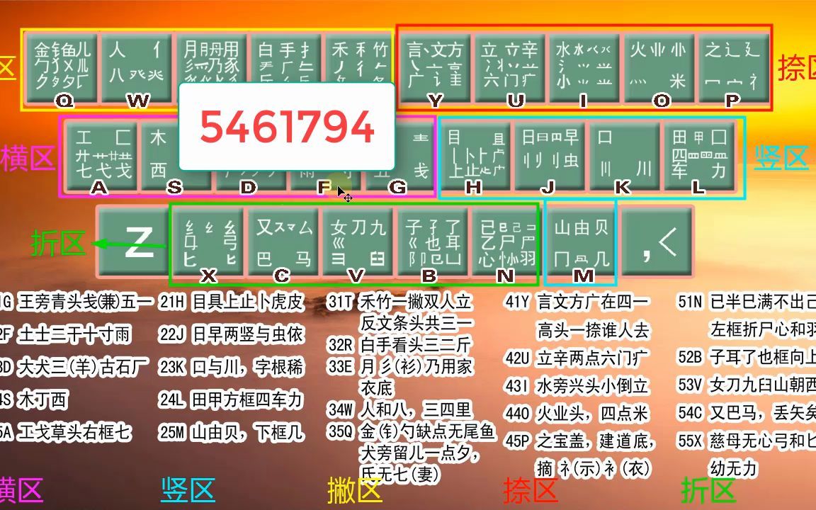 零基础想学习五笔打字法的,你可能需要这样一份教程,简单又好学哔哩哔哩bilibili