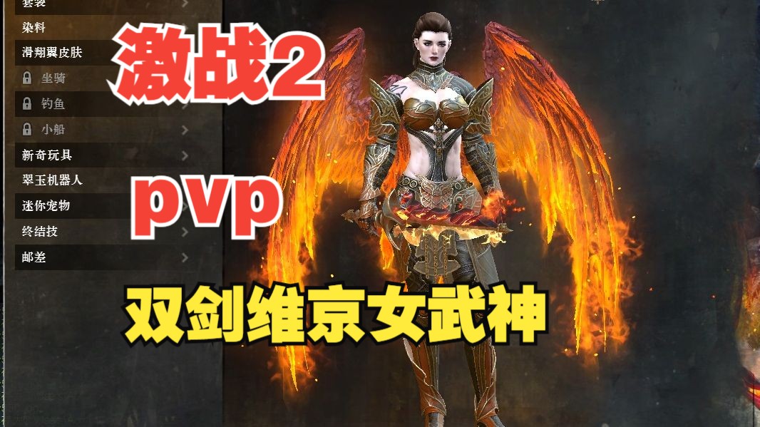 【激战2】萌新pvp:双剑维京女武神!
