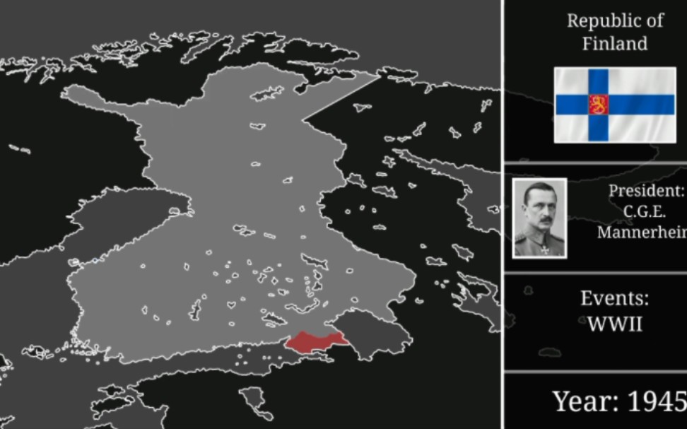 【架空历史地图】芬兰(19002022)哔哩哔哩bilibili