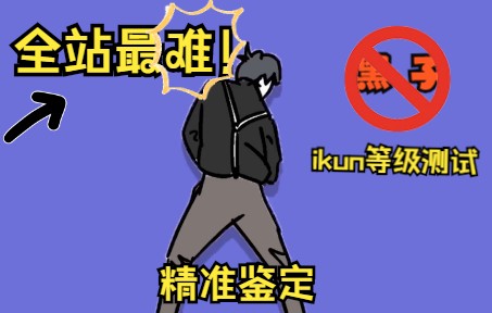 [图]【IKUN】全 站 最 难 ！IKUN 等 级 考 试 🈲 (黑 子 勿 进) 🈲