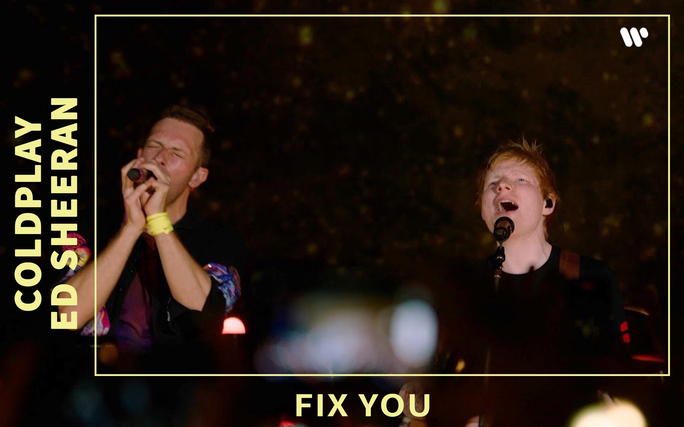 酷玩乐队coldplay & ed sheeran - fix you |shepherds bush empire
