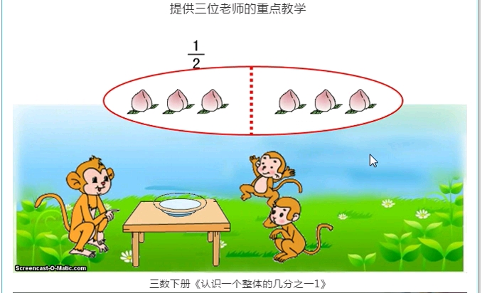 [图]分数认识几分之一