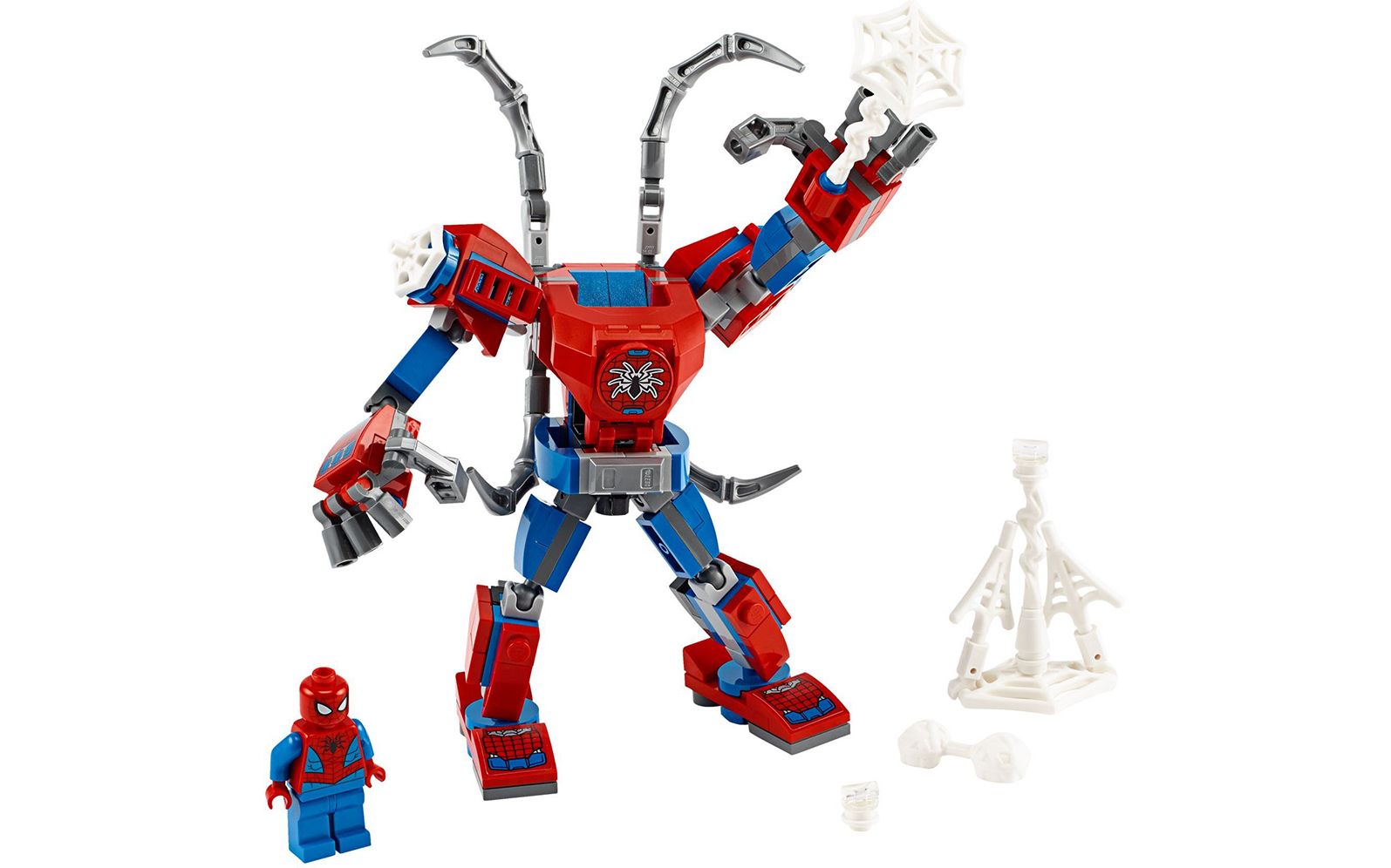 乐高lego76146超级英雄蜘蛛侠蜘蛛机甲2020速拼评测