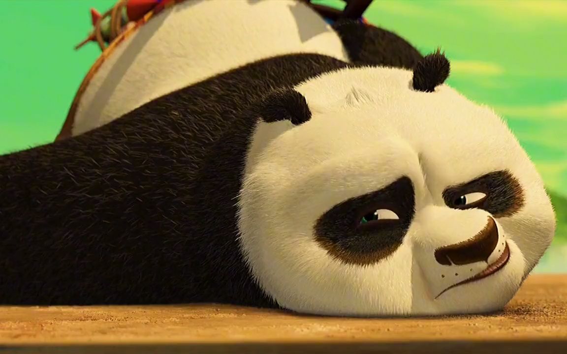 【功夫熊猫】阿宝成为神龙大侠_哔哩哔哩_bilibili