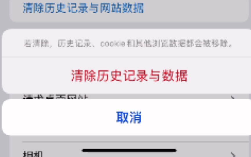 【iOS系统】清理浏览器记录方法 ios所有设备通用方法哔哩哔哩bilibili