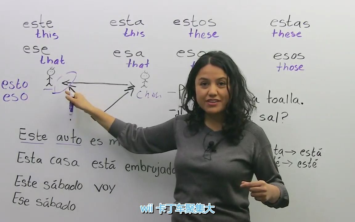 【西班牙语学习】这个,那个,这些,西班牙语 ESTE、ESTA、ESE、ESA、ESTO 等等!【中字】哔哩哔哩bilibili