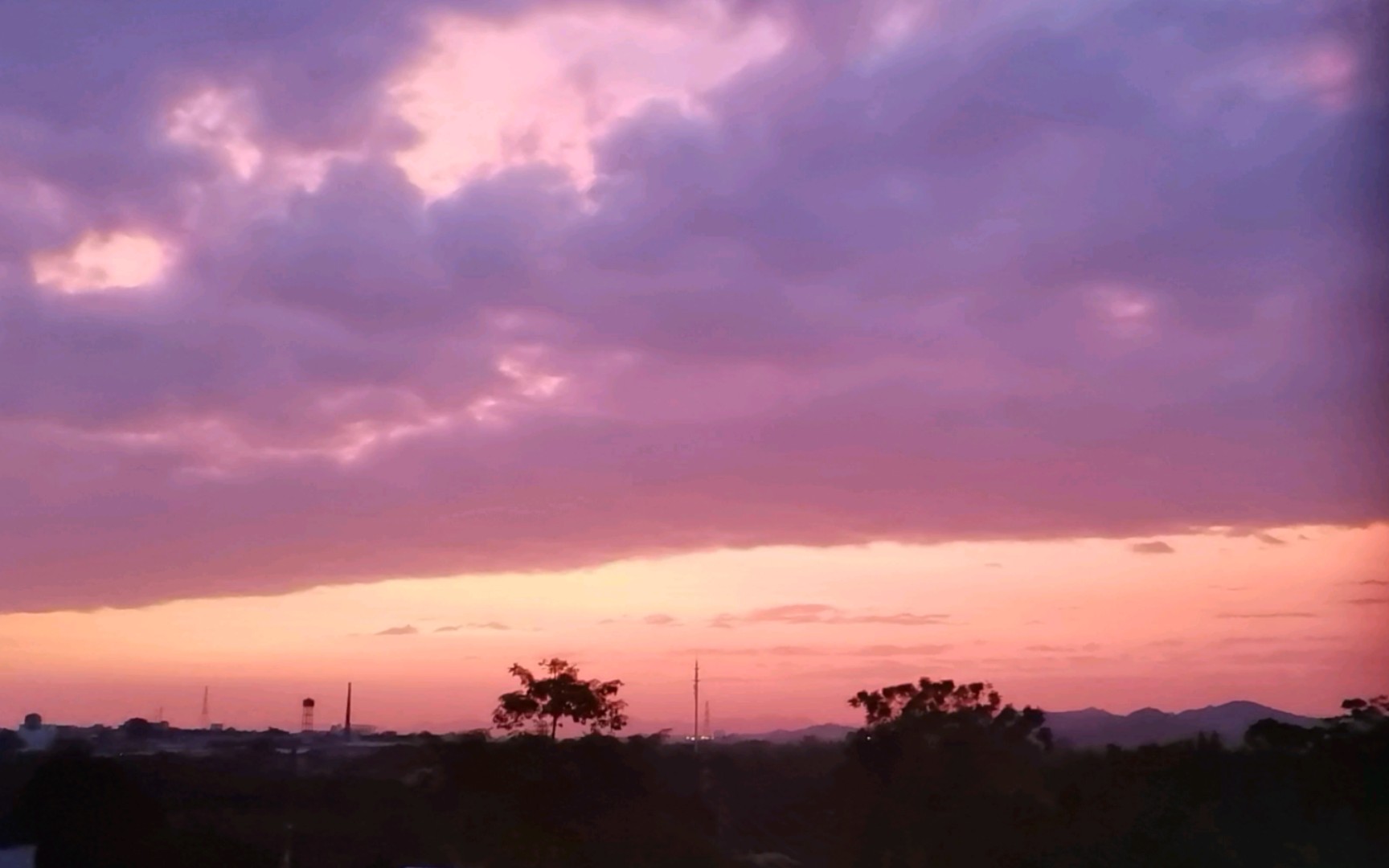 【生活记录】粉色的云
