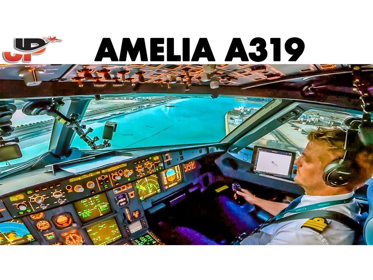 amelia 空客 a319 | 驾驶舱视角飞跃半个地球 91
