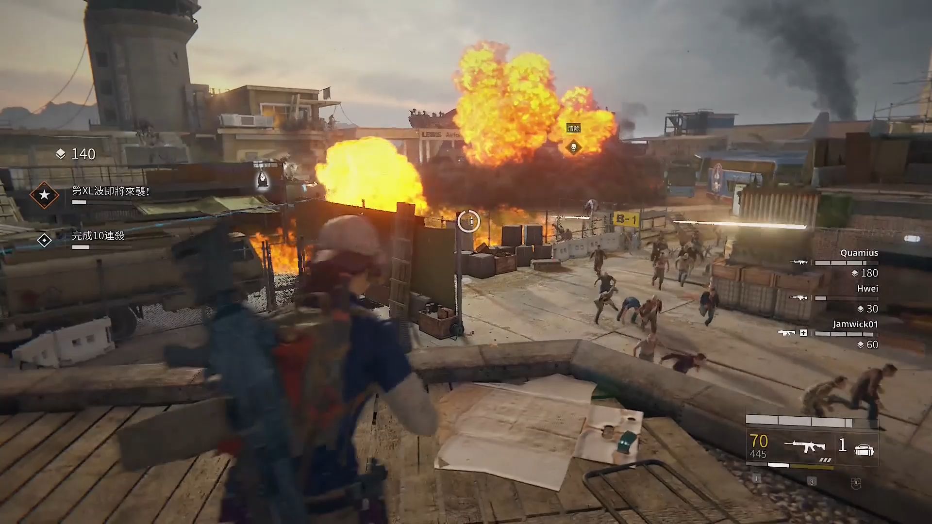 僵尸世界大战亚利桑那尸潮xl超级武器灭丧尸