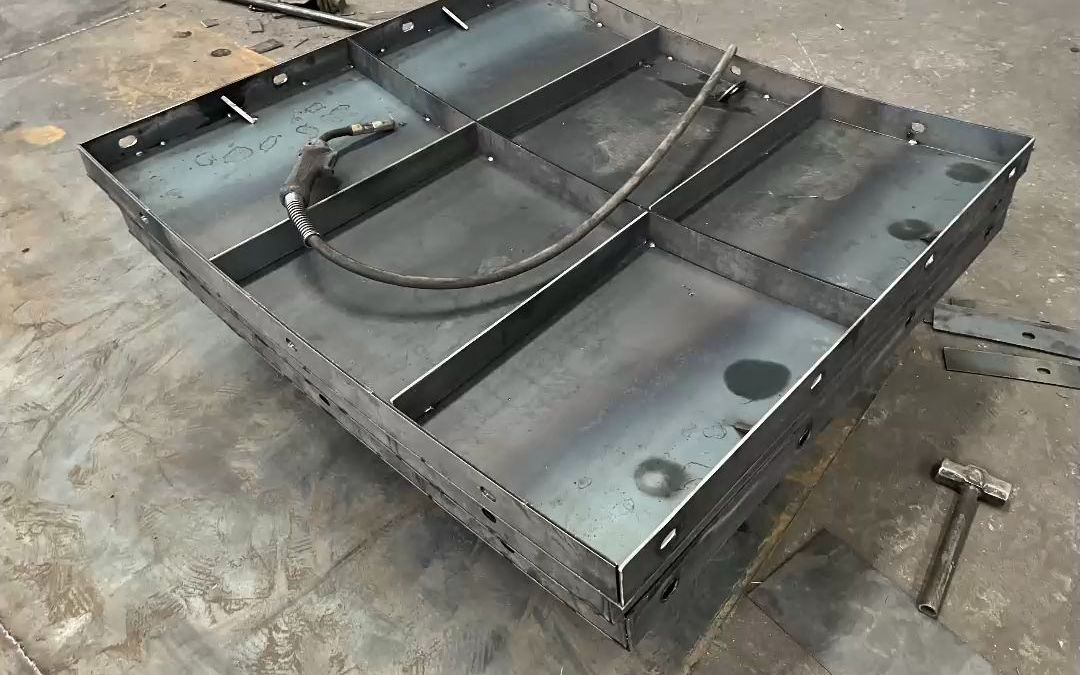 组装式风机基础模具 风力发电地基钢模板 太阳能发电基础模具