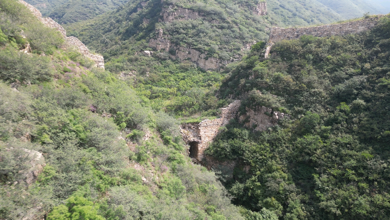 大营盘长城,五指楼,样边长城,水关