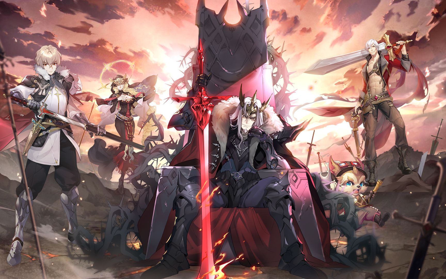 《火源战纪》首发pv预告片 高颜值二次元卡牌预约开启_哔哩哔哩 (゜