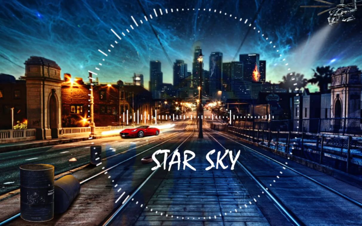 [图]史诗级的曲子star sky，音节跳动