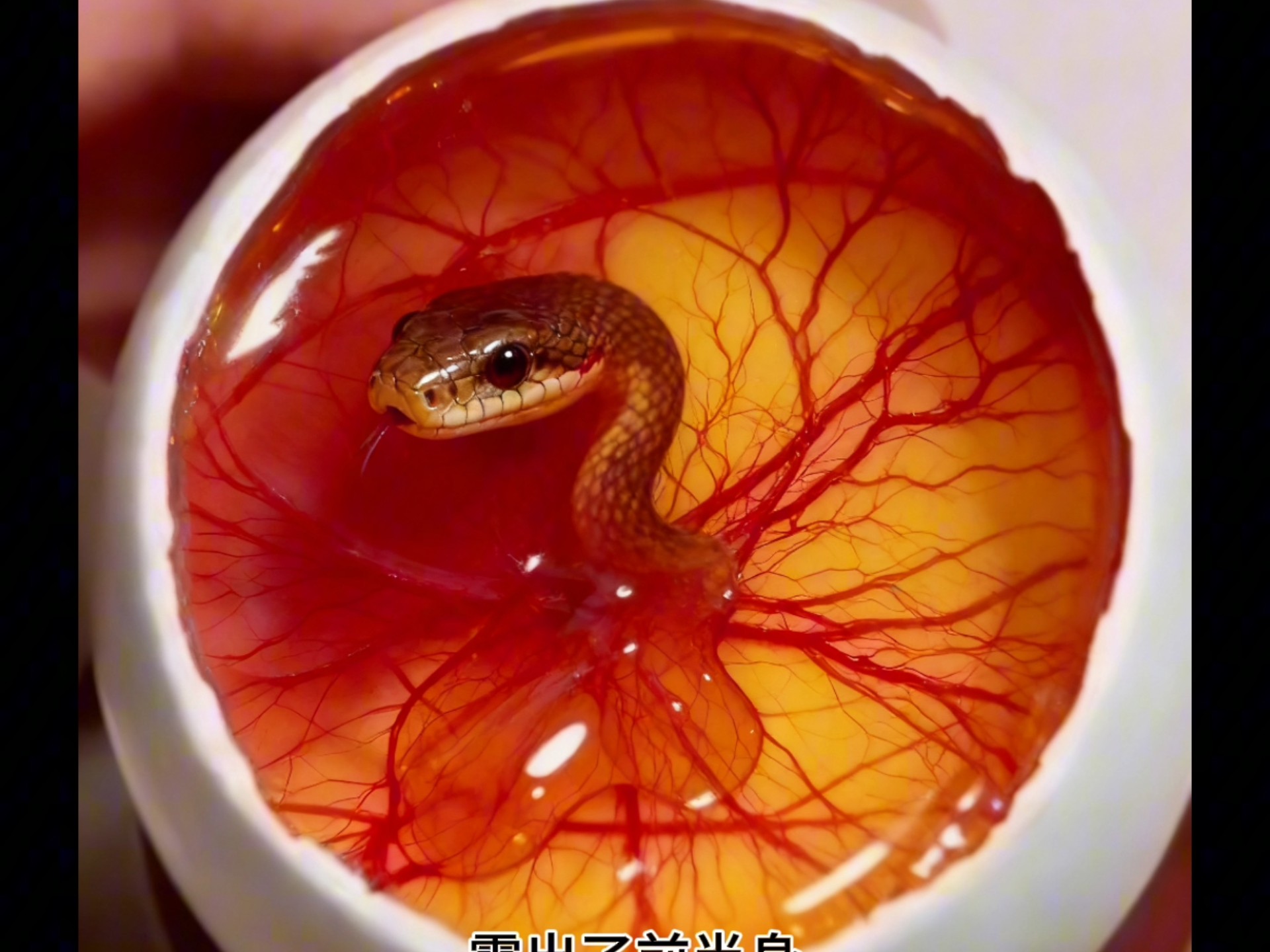 蛇蛋孵化全过程