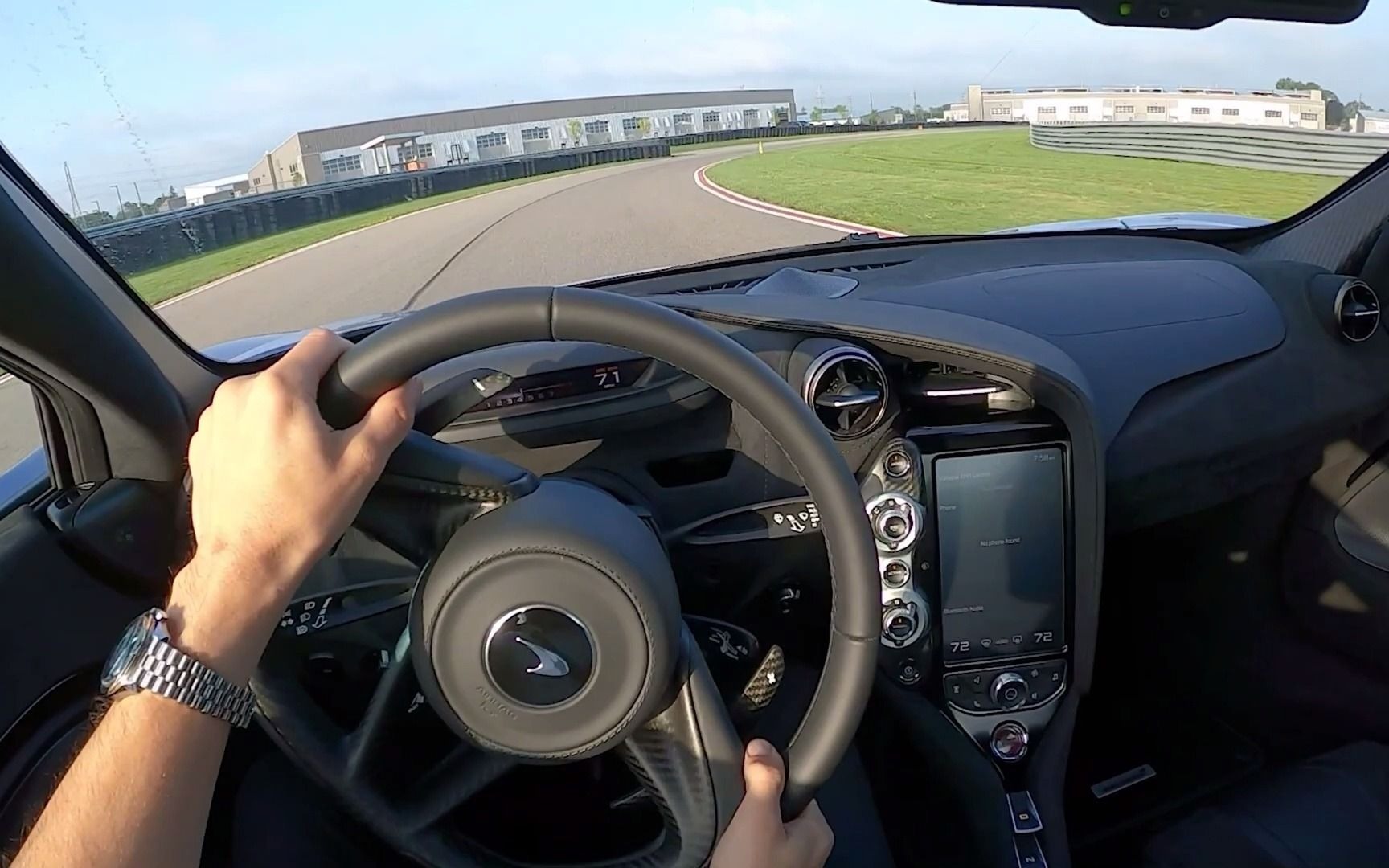 赛道试驾 迈凯伦 720s 4.0l v8 7dct