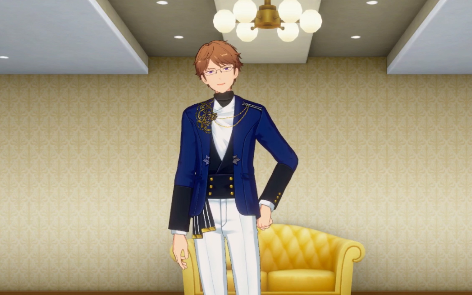 【esm/偶像梦幻祭】门章臣全衣装试衣间动作记录