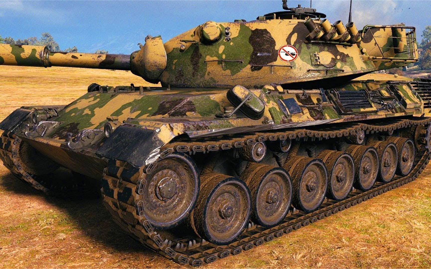 坦克世界:高精准 高爆发!豹一的手感真的不是一般的爽!