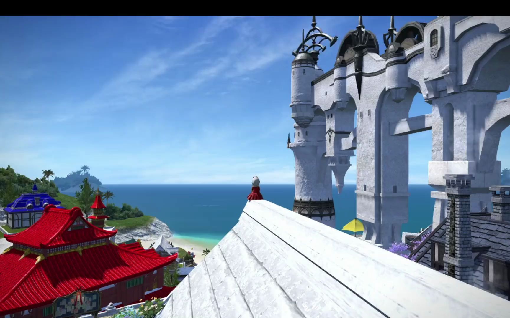 【ff14】海都4-40 房顶观日落星辰延时