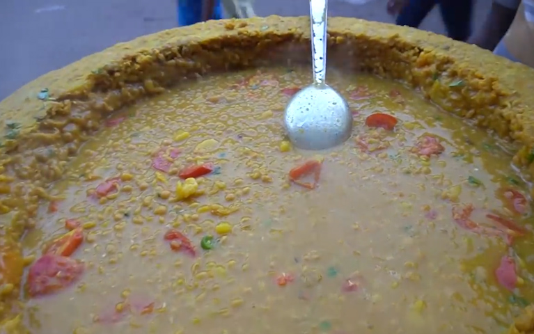 印度街头小吃最受欢迎的街头咖喱糊糊