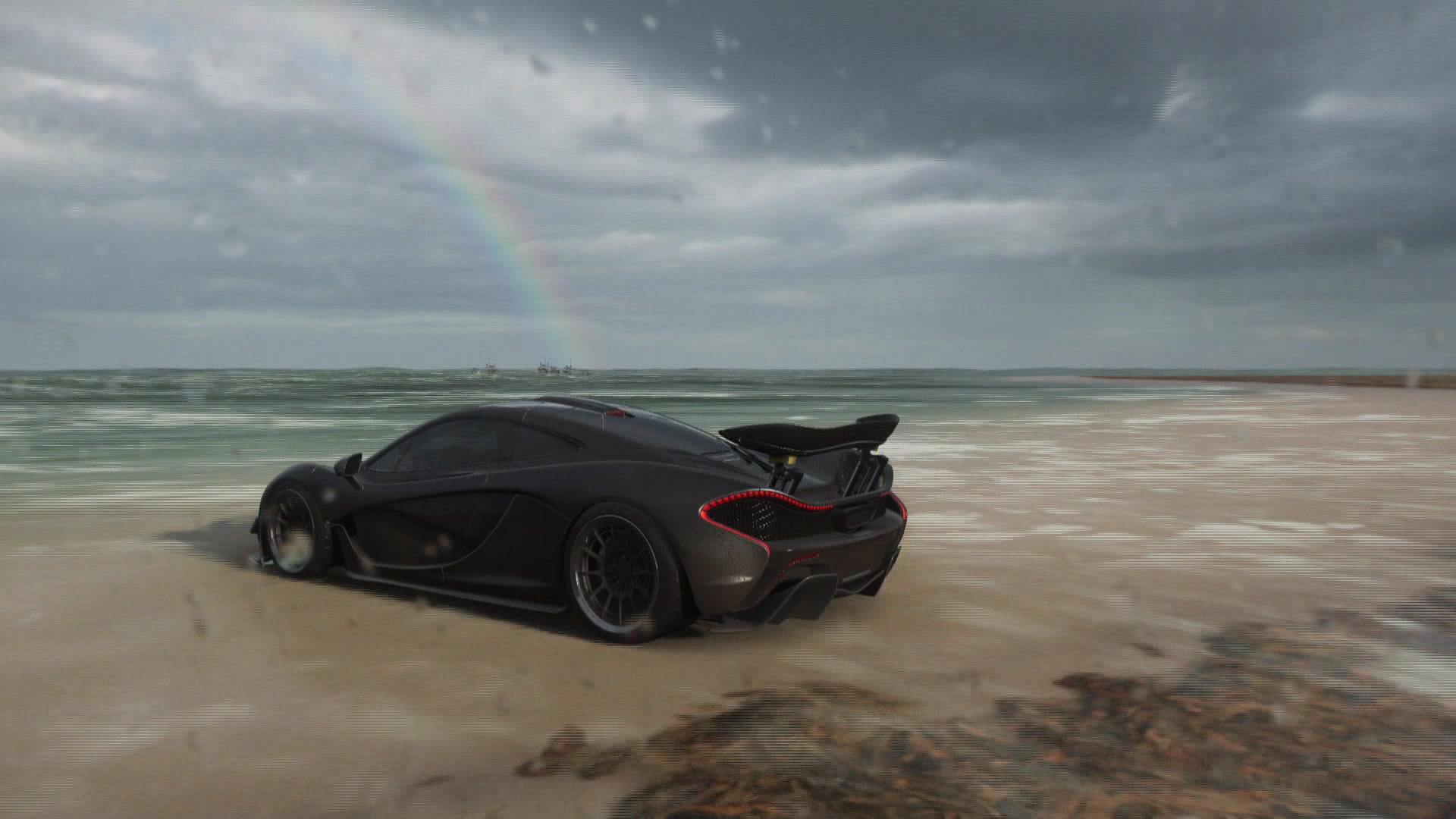 【极限竞速:地平线4】mclaren p1超高画质延时摄影_哔哩哔哩 (゜-゜)