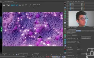 Download Video: 【C4D教程】使用XP粒子做浮动效果