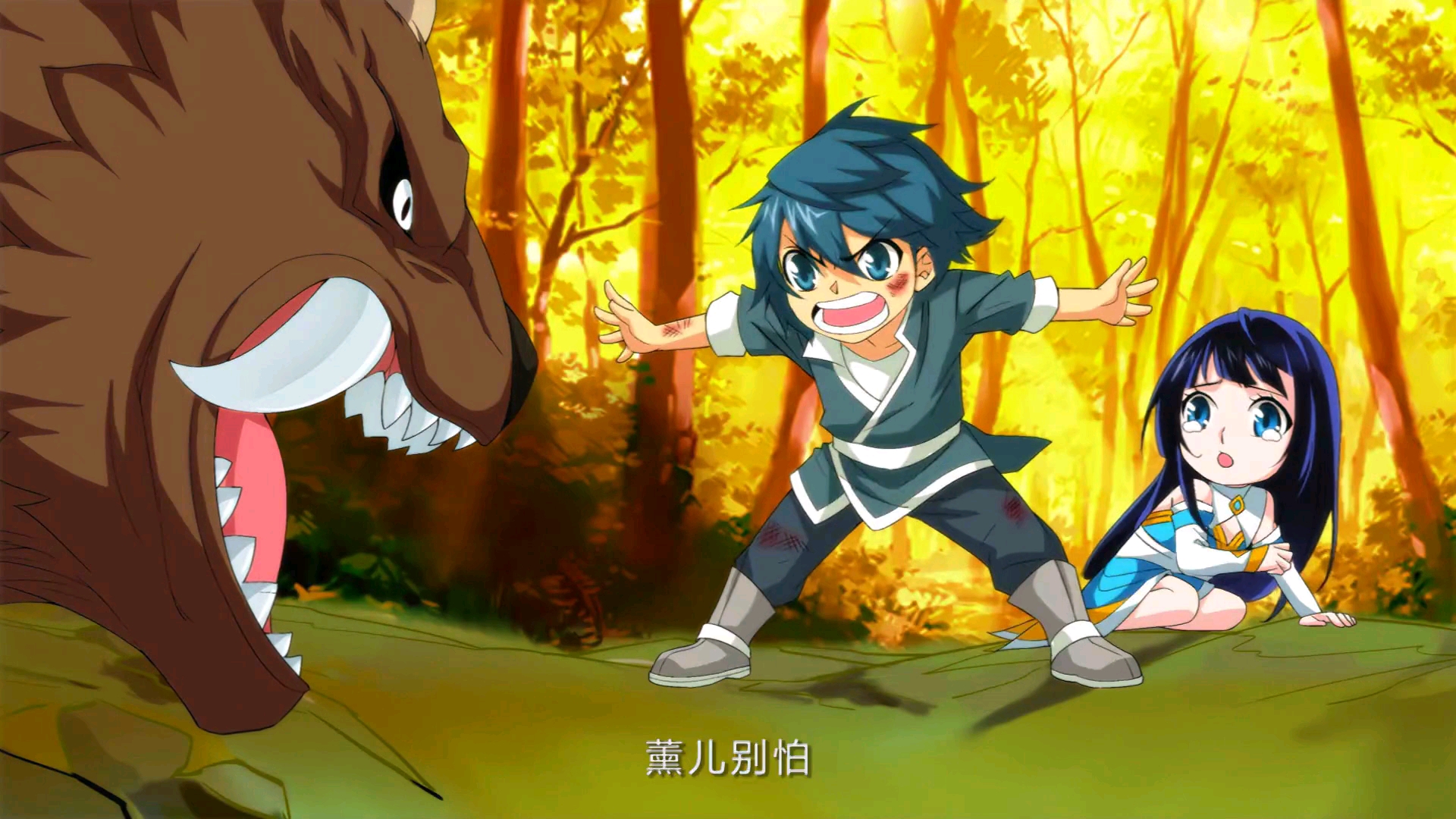 斗破苍穹:萧炎吃了琥嘉一鞭,竟然直接中了,让大家都懵了!