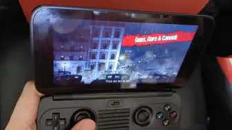 下载视频: GPD WIN1测试忍者神龟，这款ns评价不错的游戏。2022发布，流畅玩