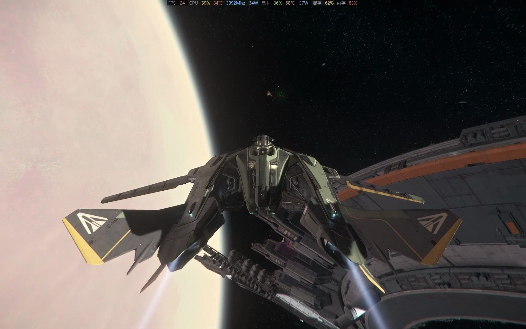 【酱糊】《starcitizen 星际公民》双军a盾的先锋先驱能在3.