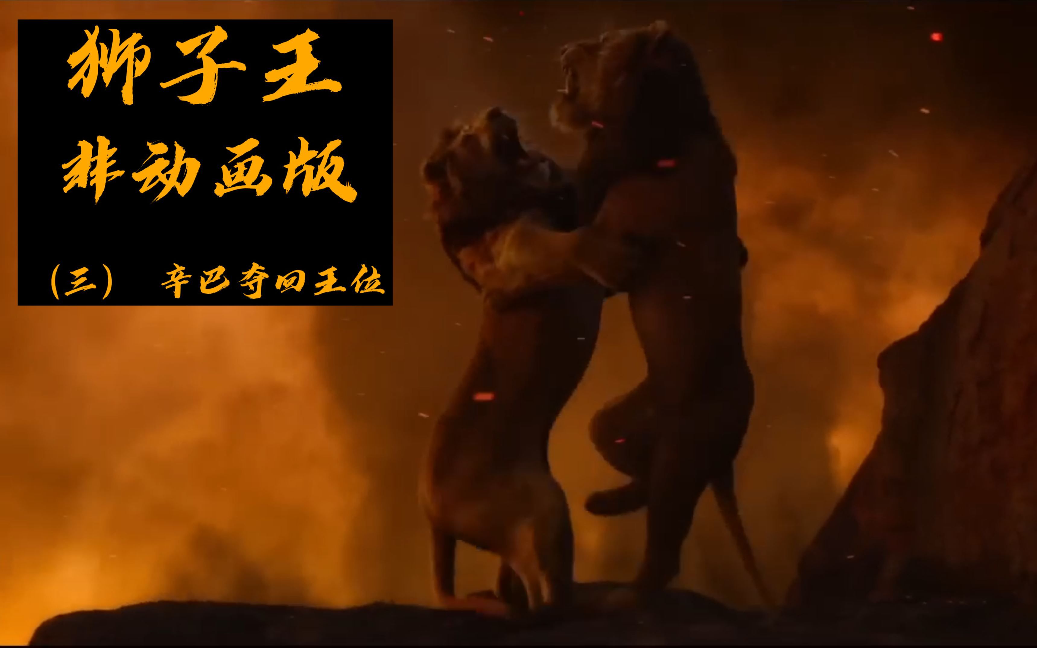 2019 非动画版狮子王:娜拉与辛巴的重逢,夺回王位之战(1)