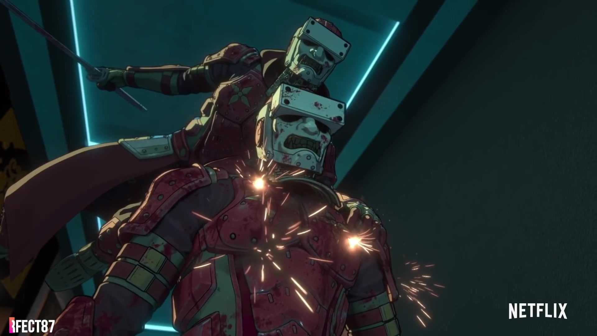 netflix科幻惊悚剧《副本碳变》动画剧集副本义体置换