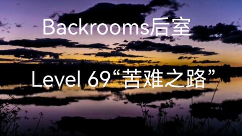 Backrooms】后室Level 100 - “寂静之声”_哔哩哔哩_bilibili