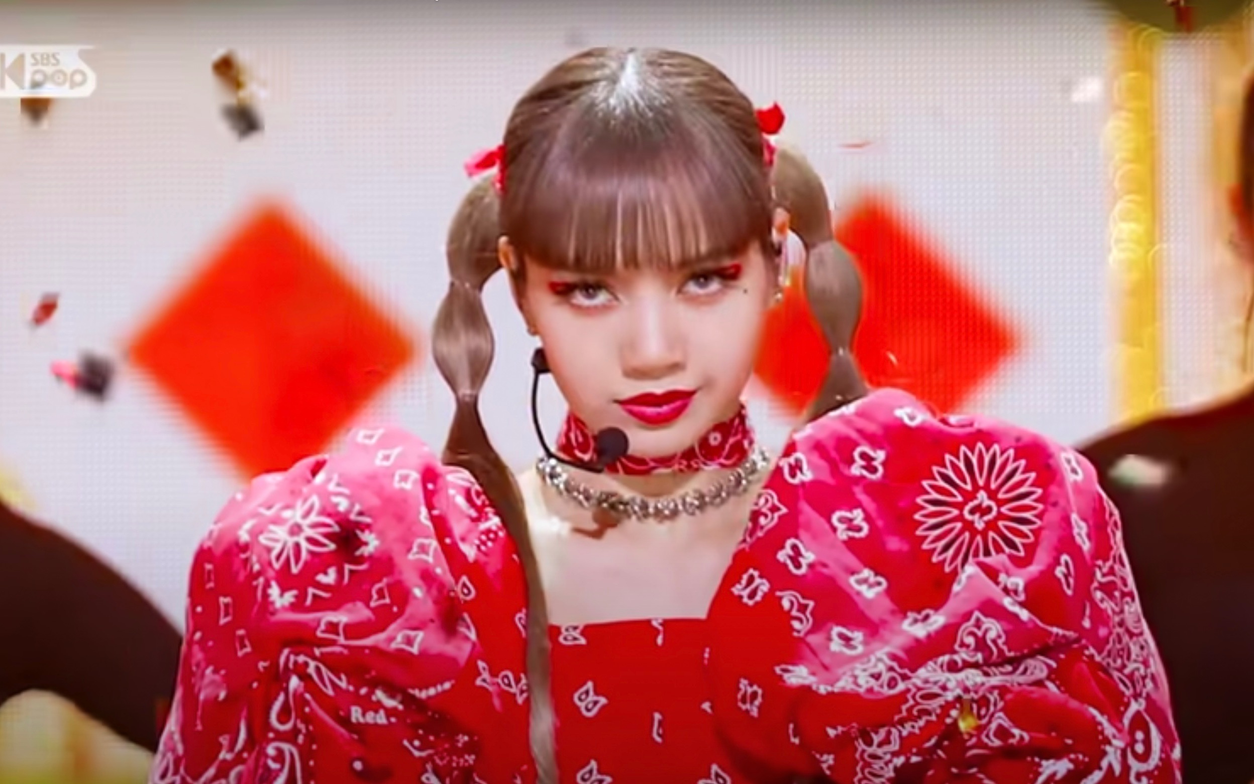 【4k收藏】【lisa直拍】lalisa(2021.09.19)@sbs inkigayo