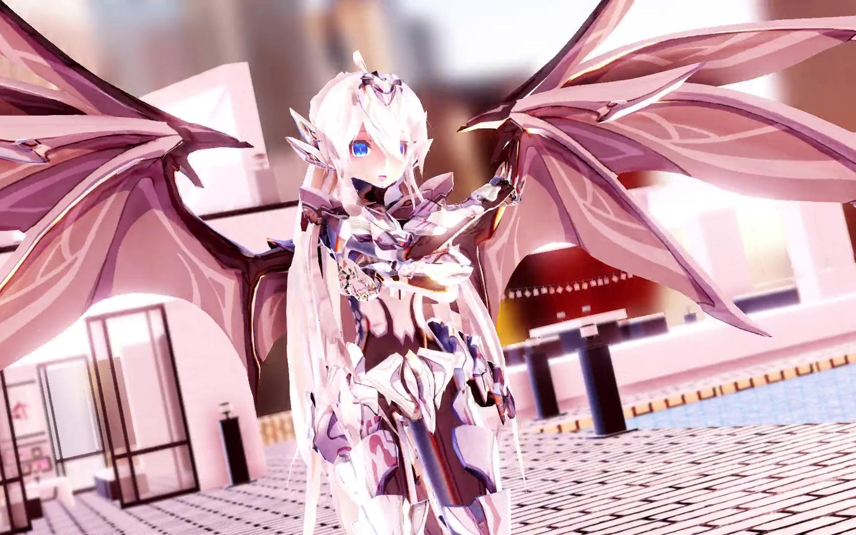 【mmd/崩坏三】star night snow——贝纳勒斯(娘化)(重制)