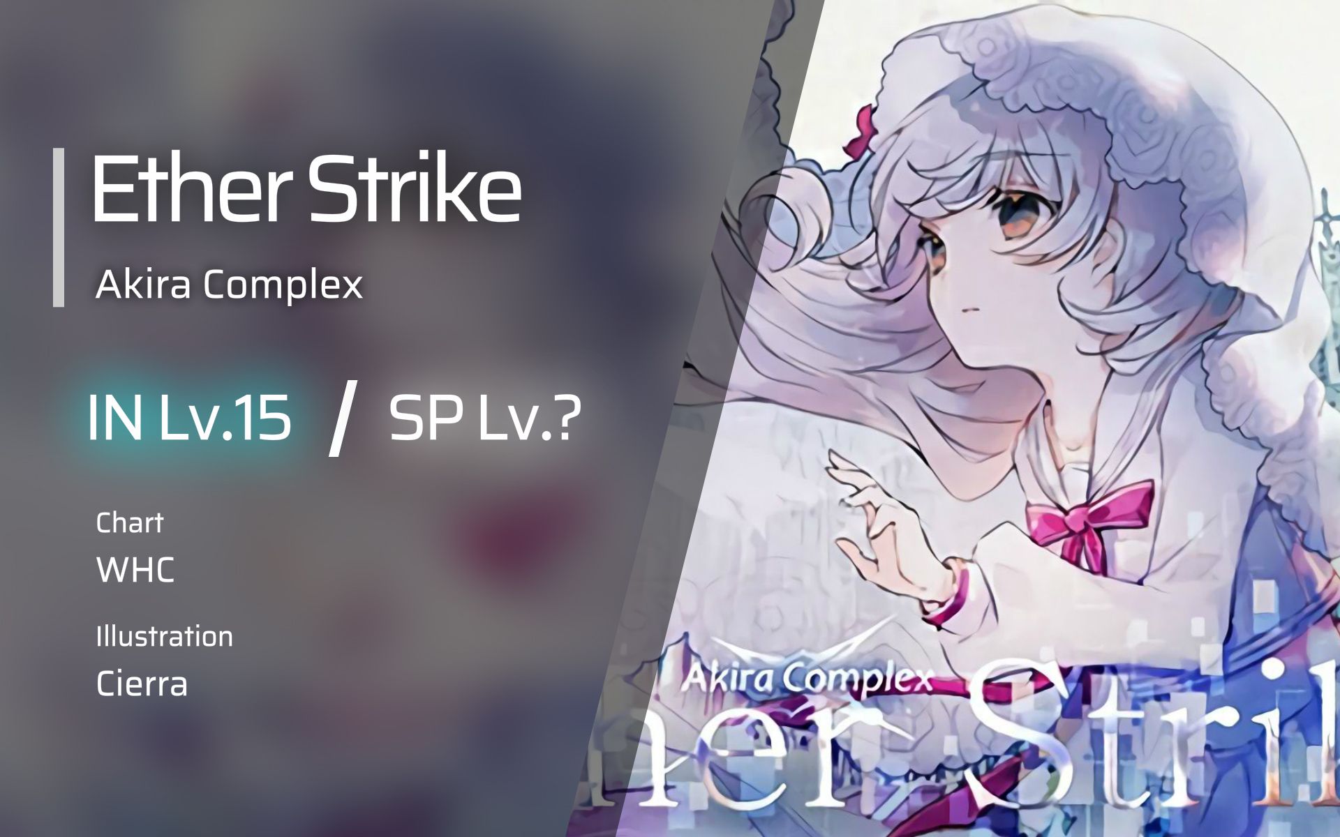 [图]【Phigros自制谱/Arcaea】Ether Strike IN Lv.15 / SP Lv.?