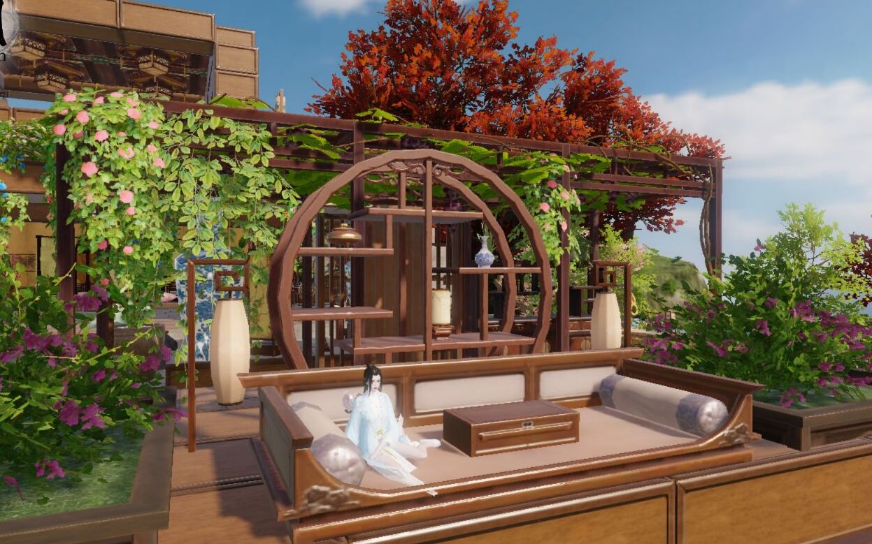 【一梦江湖宅邸】三层积木小屋装修