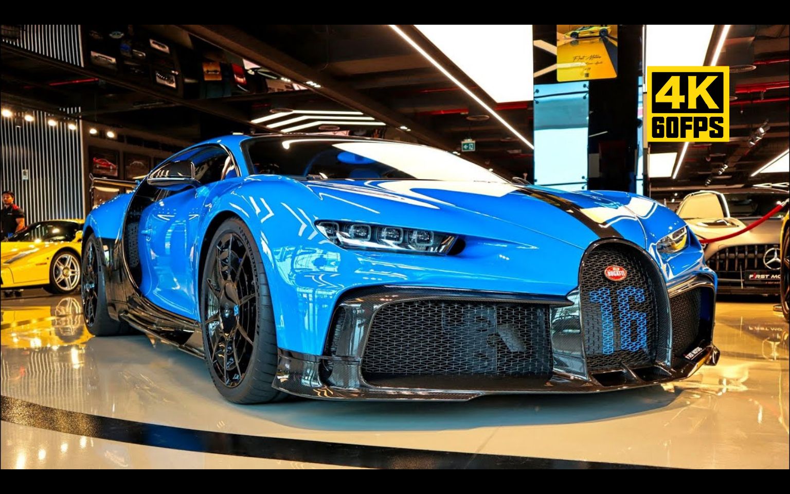 【4k60帧】迪拜f1rst motors价值2亿美元疯狂超级跑车展厅顶级超跑