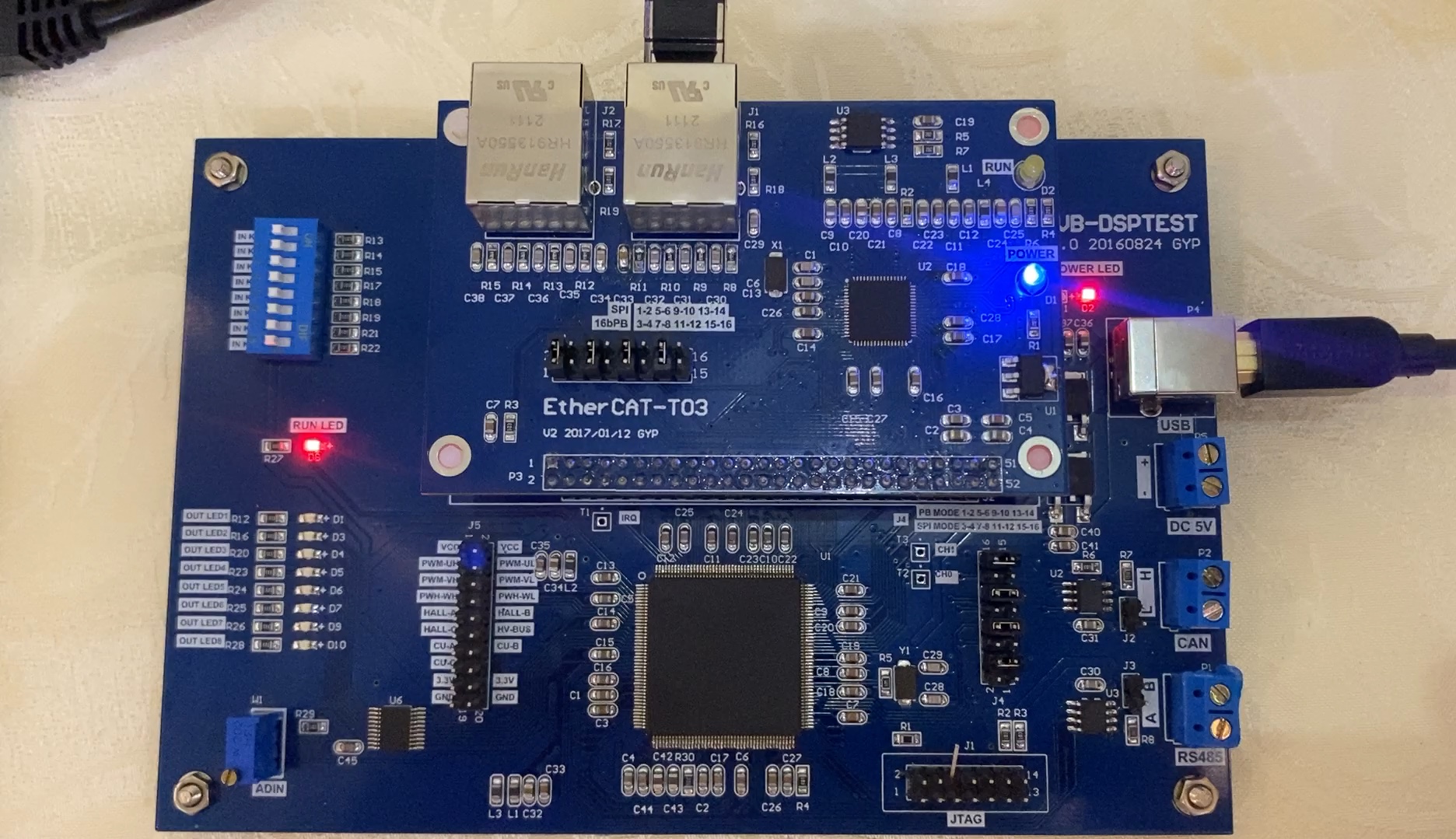 Ethercat DSP28335和LAN9252架构,支持SPI和并口通信,提供优质软件服务!哔哩哔哩bilibili