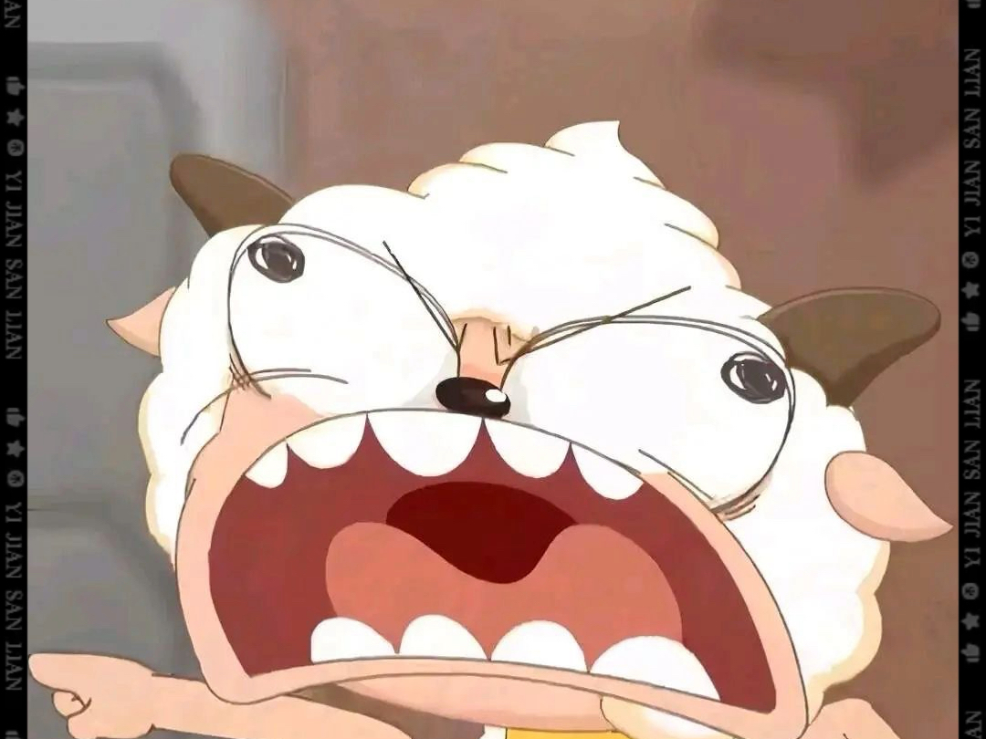 懒羊羊抽象头像