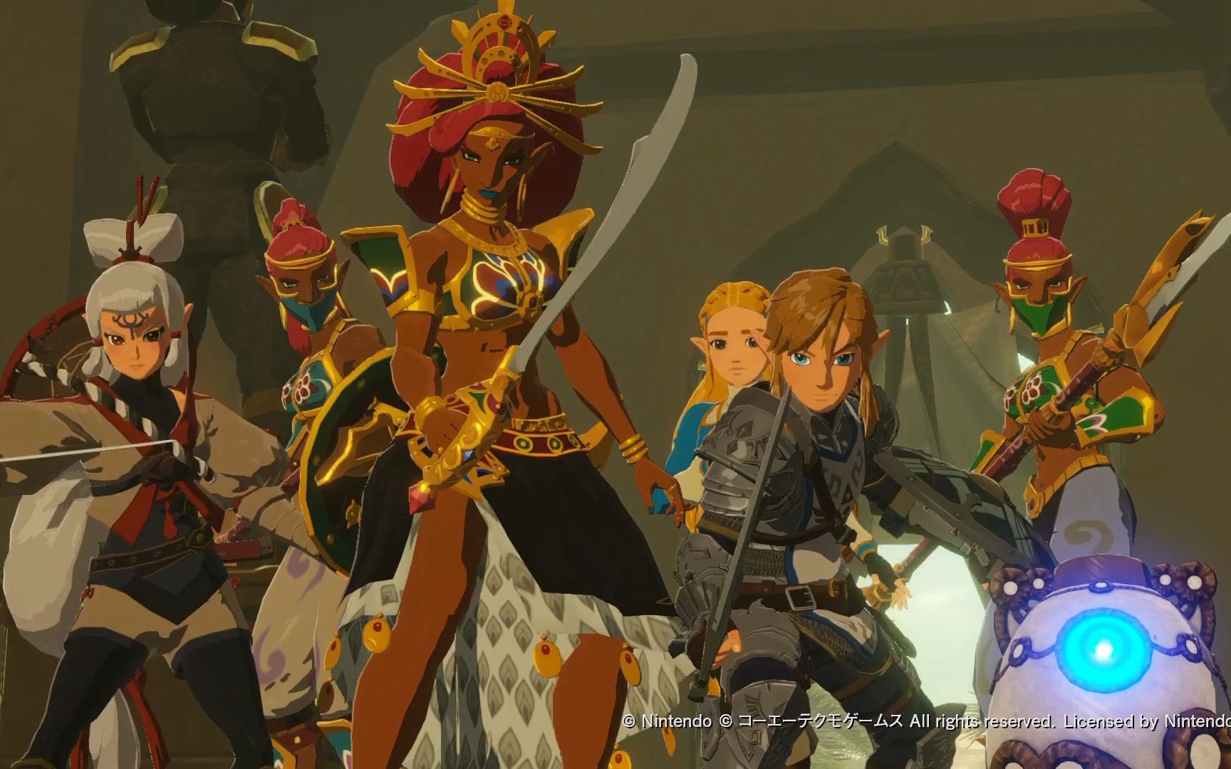 中字塞尔达无双灾厄启示录tgs2020最新剧情预告片