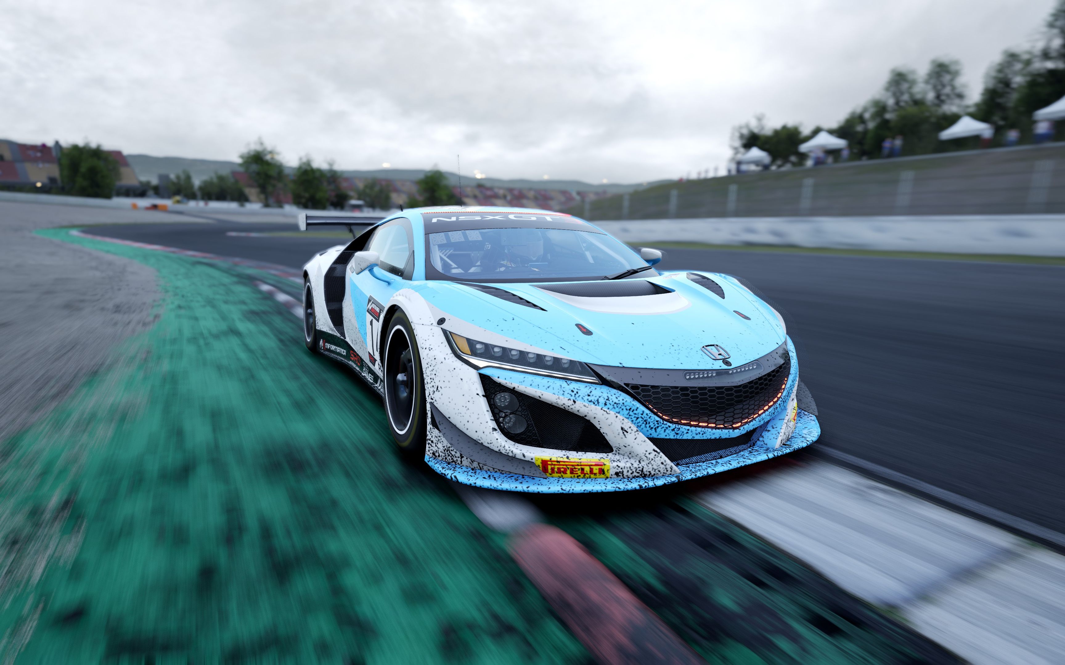 acc barcelona 巴塞罗那 1:42.630 honda nsx gt3 evo hotlap