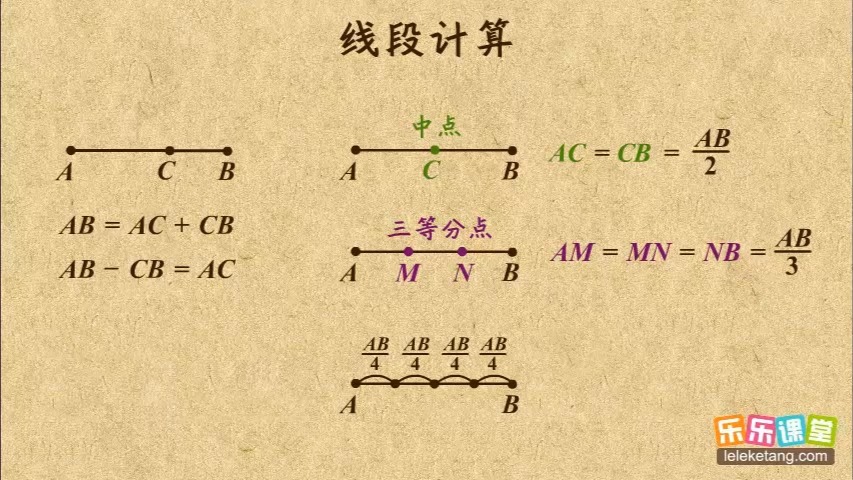 [图]3.与线段有关的简单计算