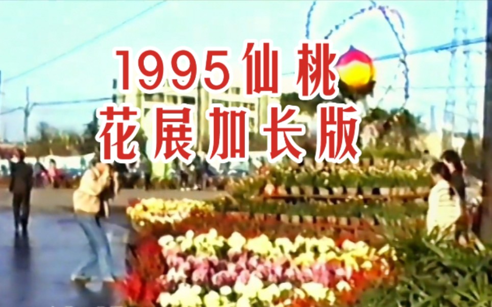 [图]【时光记录】1995 仙桃花展加长版 90年代 九十年代湖北省仙桃市纪实景象珍贵旧影像