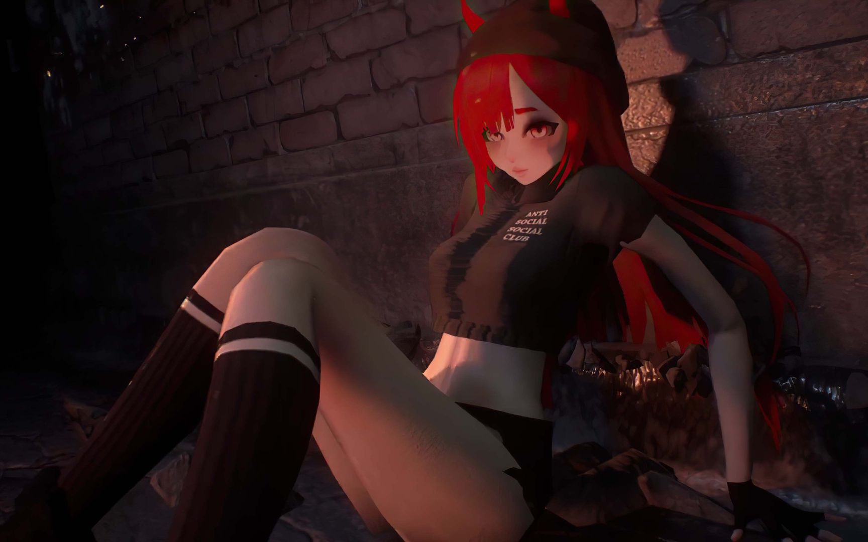 生化危机3重制版动漫红发少女mod