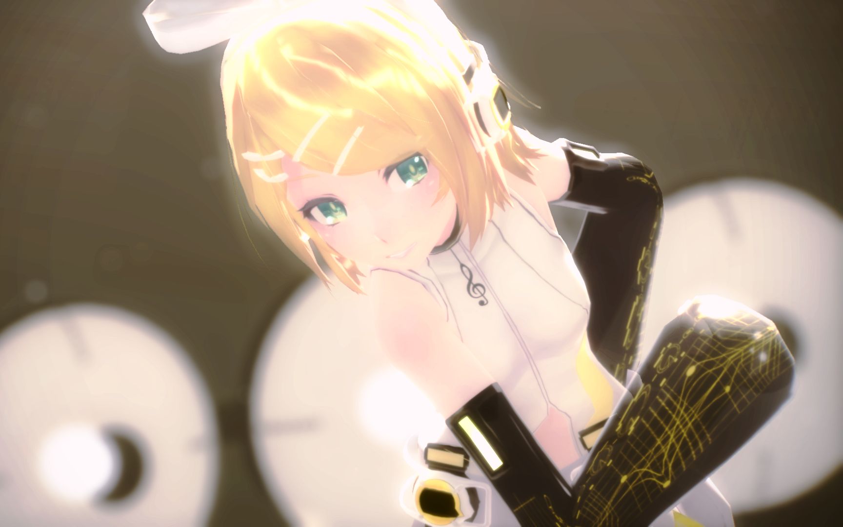 【MMD】Black&Gold【镜头+表情配布】)哔哩哔哩bilibili