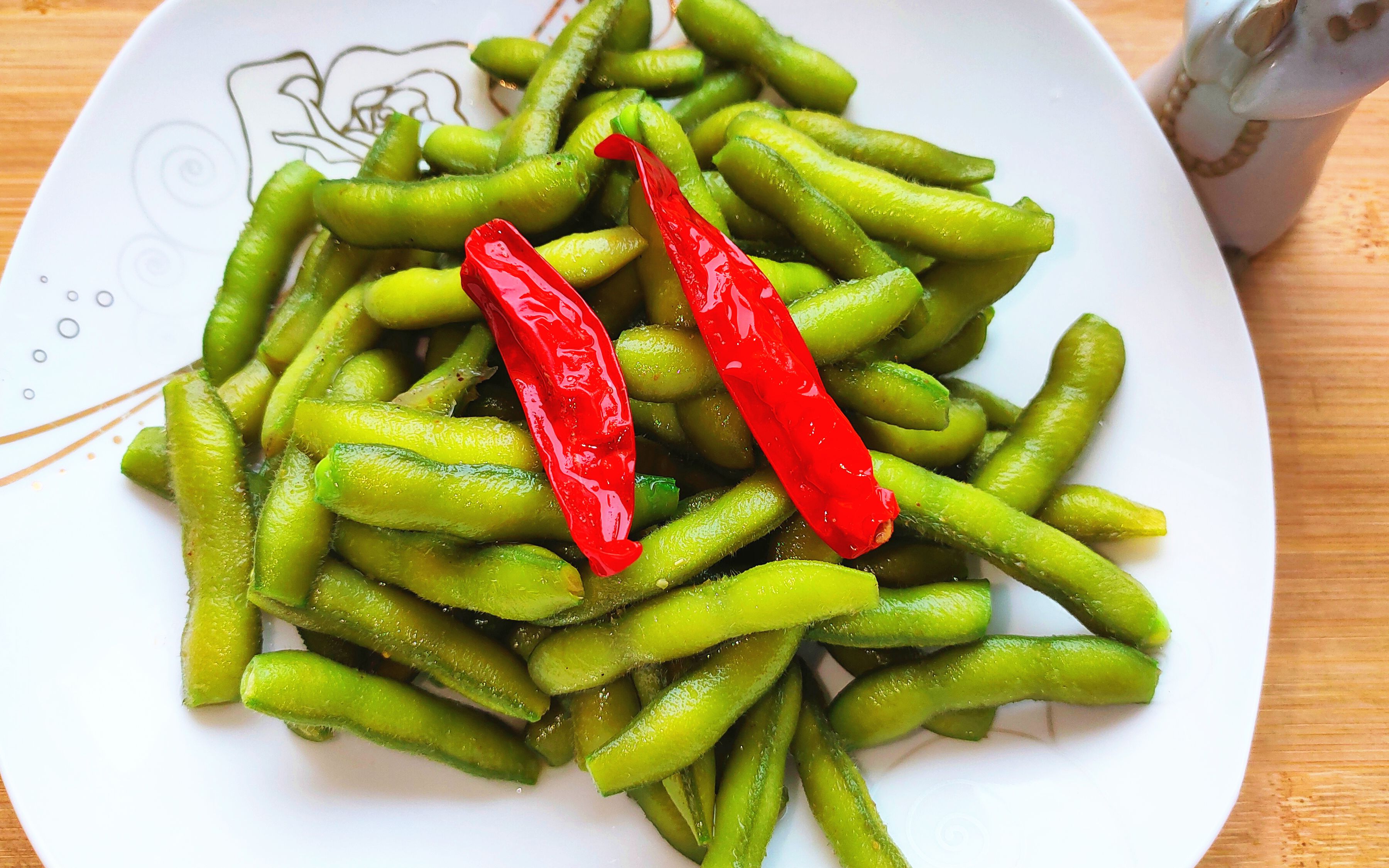 夏日开胃解乏的小零食——五香毛豆做法,颜色翠绿入味有秘诀!